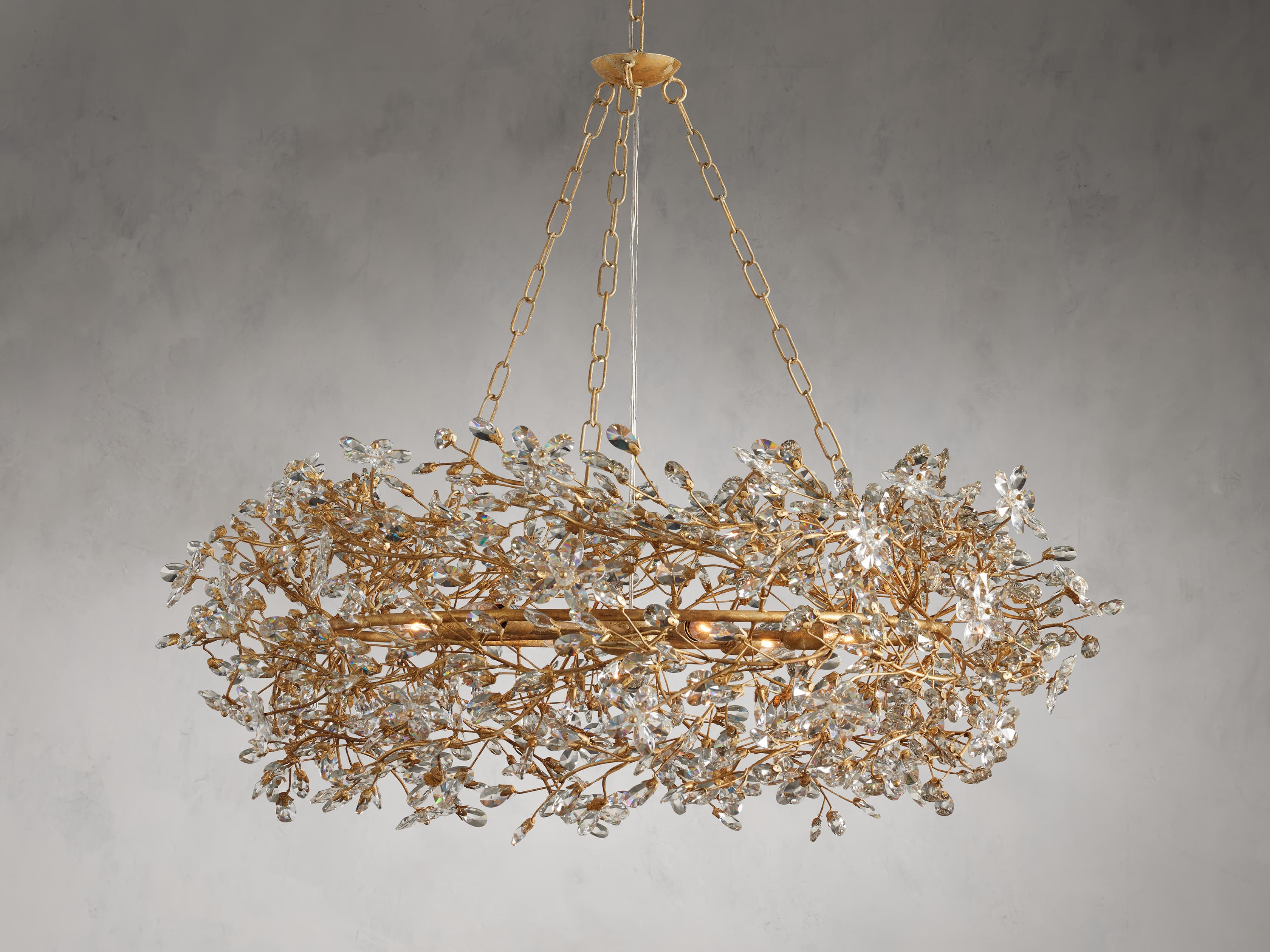 Fiore Crown Chandelier | Arhaus