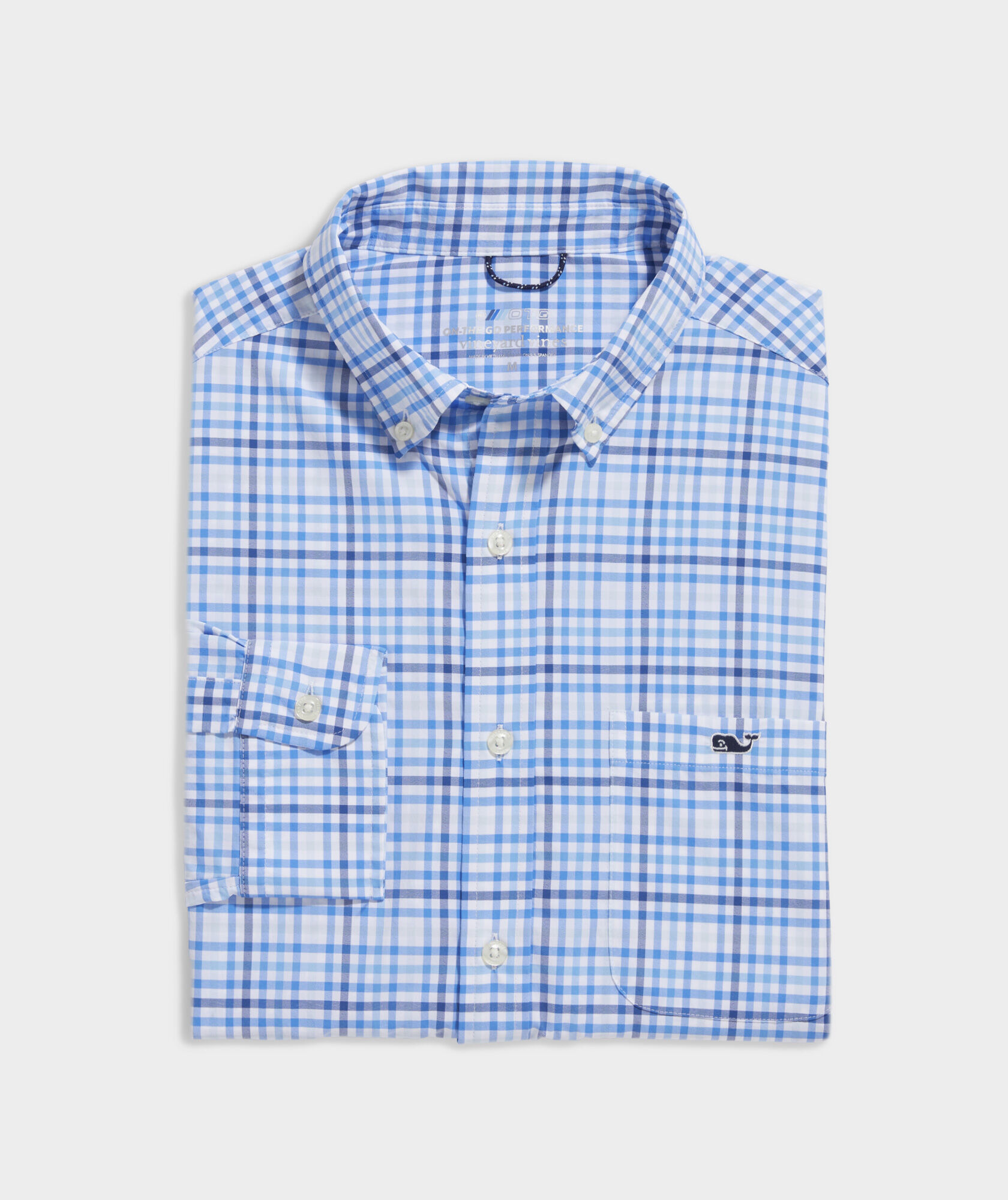 On-The-Go Lightweight Check Shirt | vineyard vines
