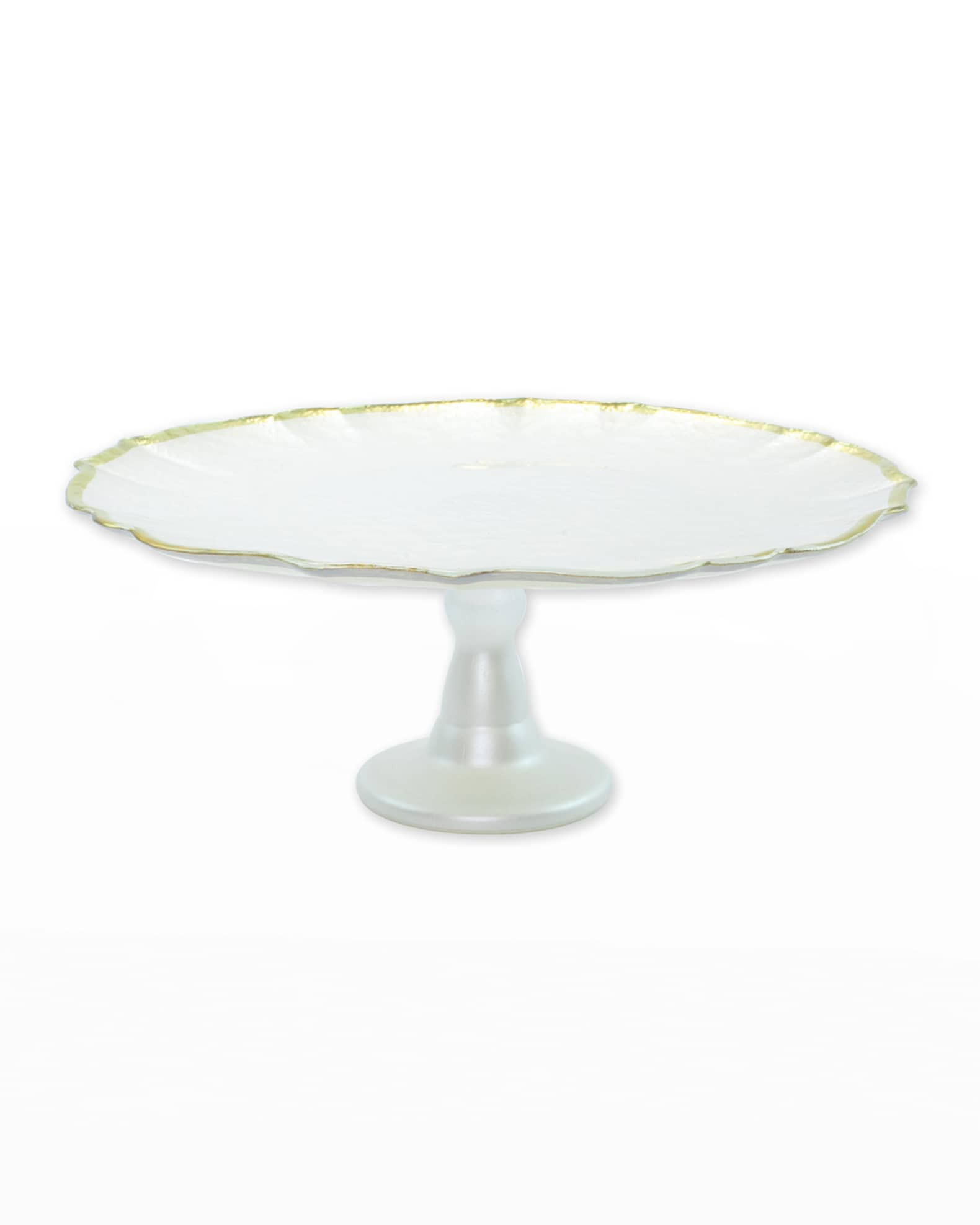 Baroque Glass Cake Stand | Neiman Marcus