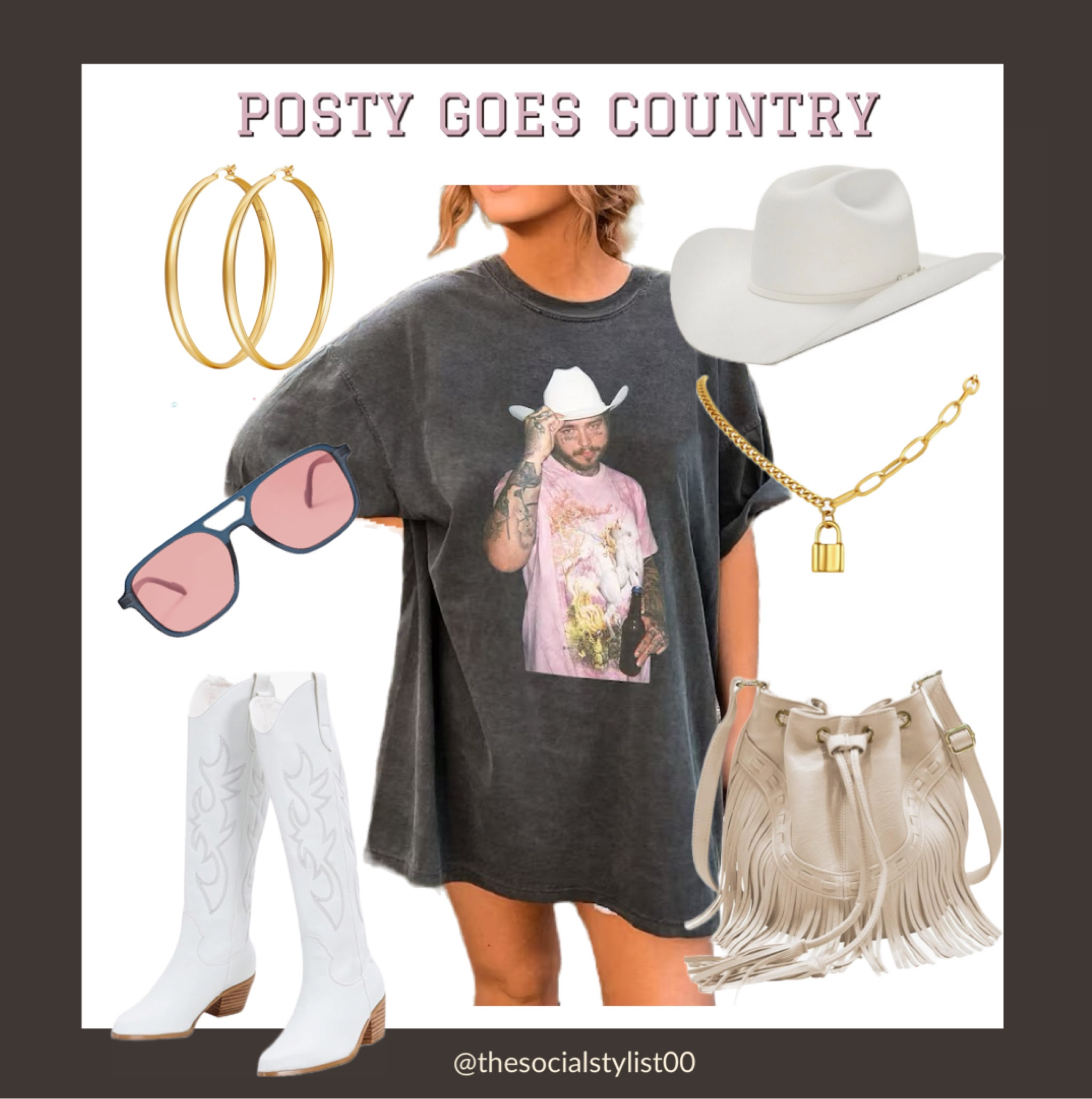 Posty Goes Country 


summer fashion, country concert outfit, summer outfit, summer concert, concert fashion, trucker hat fashion, trucker hat outfit, trucker hat, cowgirl boots, cowgirl fashion, rodeo outfit, rodeo fashion, country music fesitval outfit, rock the south outfit, coors banquet outfit, morgan wallen concert outfit, joe wetzel concert outfit, hardy concert outfit, amazon, amazon fashion, amazon finds, western chic, western fashion, texas fashion, cowgirl chic, summer cowgirl outfit, tomboy fashion, denim shorts, turquoise, cowboy boots, Morgan wallen, fringe, cowboy hat, rhinestone cowboy, rhinestone cowboy boots, rhinestone cowgirl boots, shania Twain, maren morris, Riley green, Sam hunt, Zach Bryan, bachelorette party, Nashville bachelorette, bachelorette bride, Mrs, bride, bridal party, coastal cowgirl, white dress, post Malone, I had some help 


#LTKstyletip