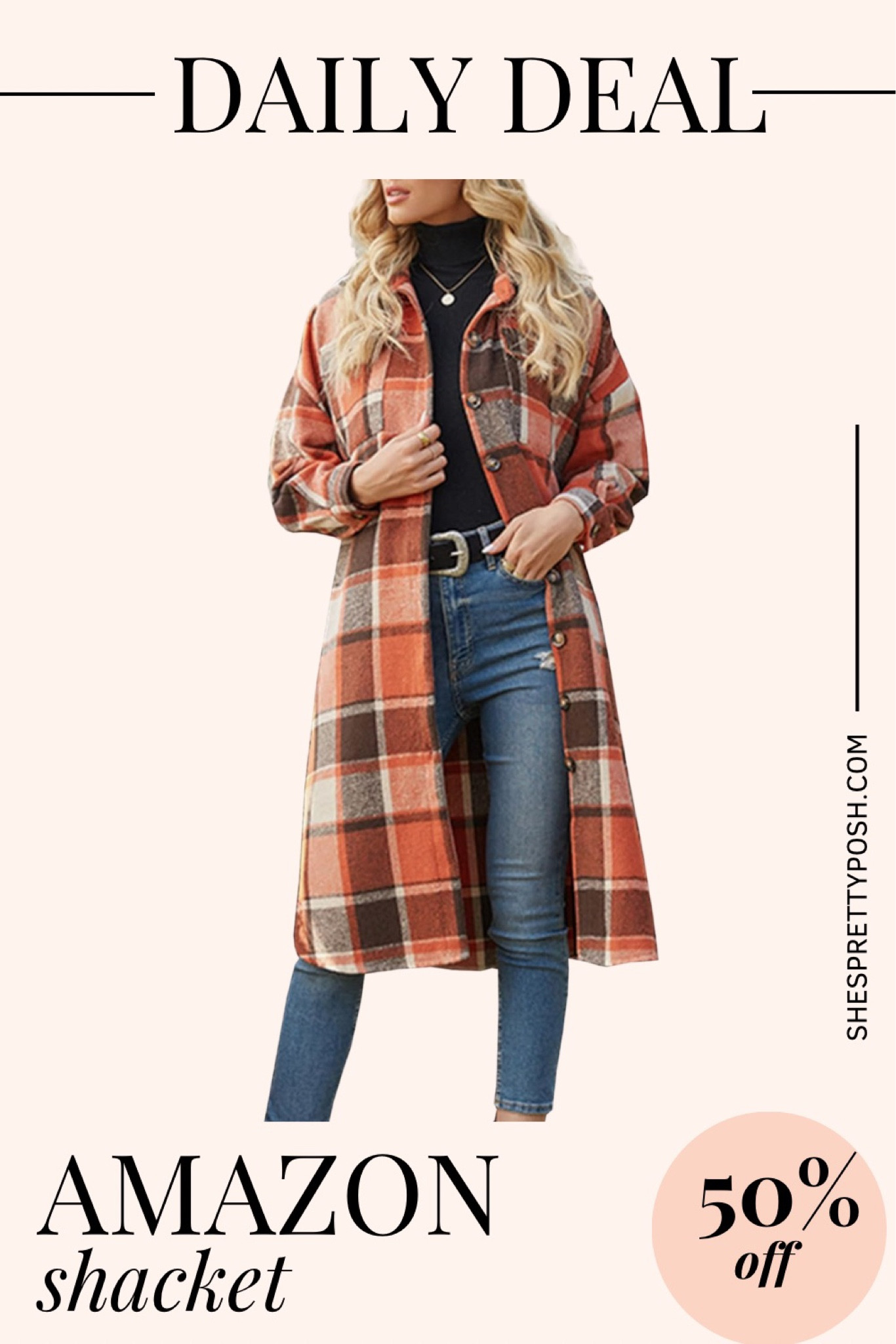 Great deal if you are shopping for fall outfits or a plaid shacket. #falloutfit #plaid #shacket #amazonfashion

#LTKSeasonal #LTKsalealert #LTKfindsunder50