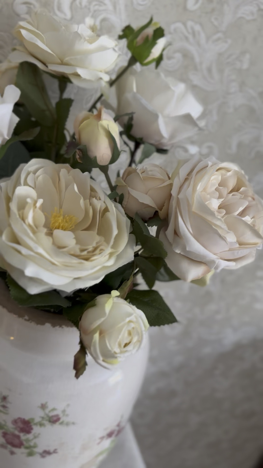 Valentine’s Day decorations, large vintage look floral vase, faux rose stems, entryway table, romantic style decor 

#LTKMostLoved #LTKFindsUnder50 #LTKHome