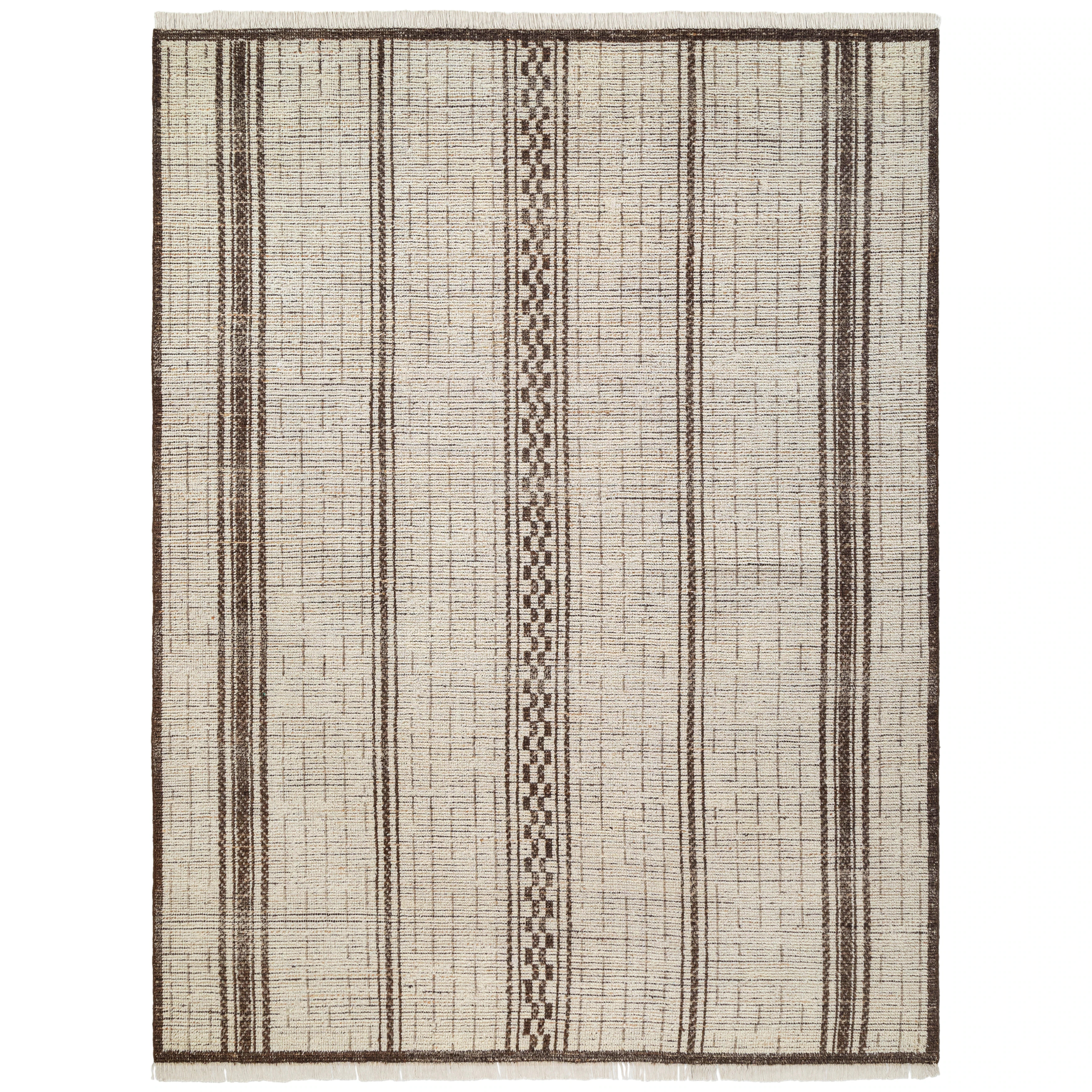 Terra by Obeetee Mesa Stripe Beige Rug - Overstock - 43327795 | Overstock