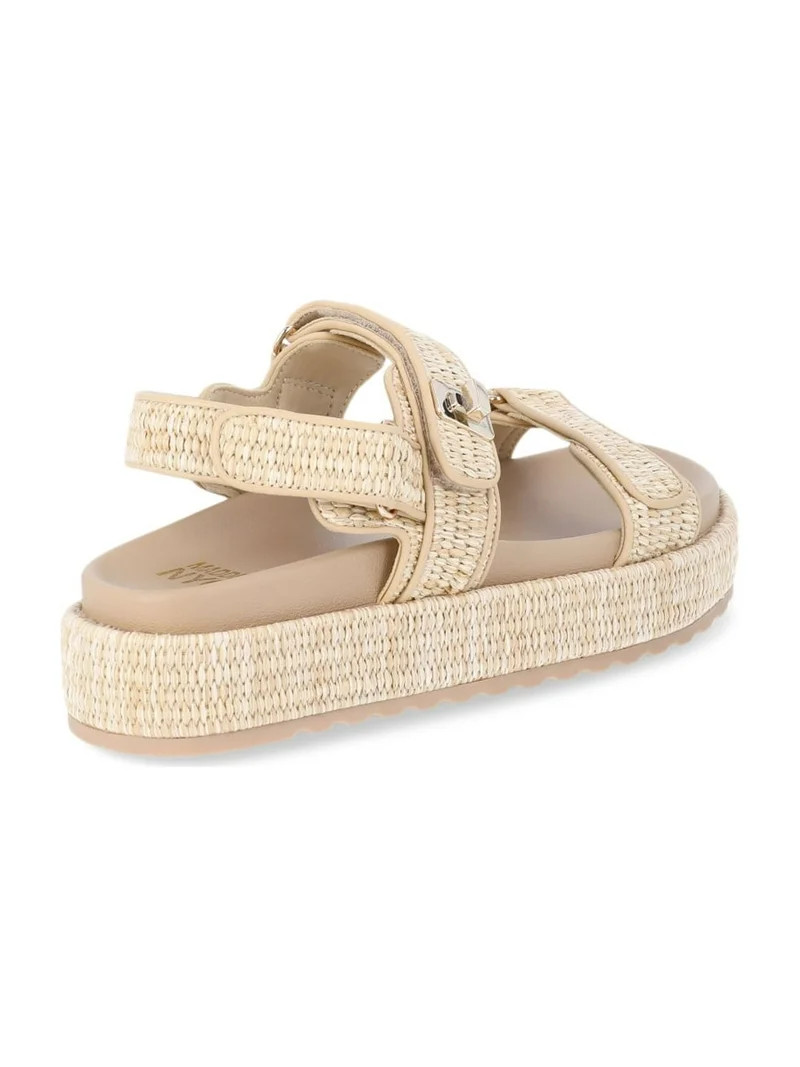 Madden NYC Women's Raffia Platform Sandals | Walmart (US)