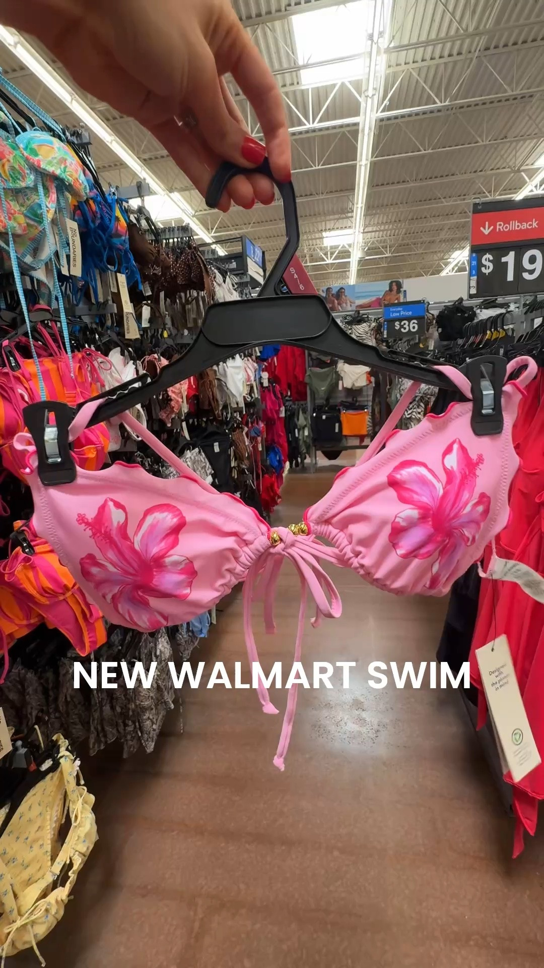 The prettiest and brightest colored swimwear at walmart right now!! 👙🌺 #walmartfinds #swimwear #tropical #beachoutfit #vacationoutift