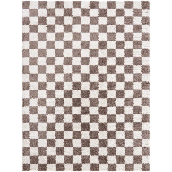 Zuhur Washable Checkered Indoor Rug | Wayfair North America