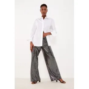 Camisa Alfaiataria Recortes BRANCO | OffPremium (BR)