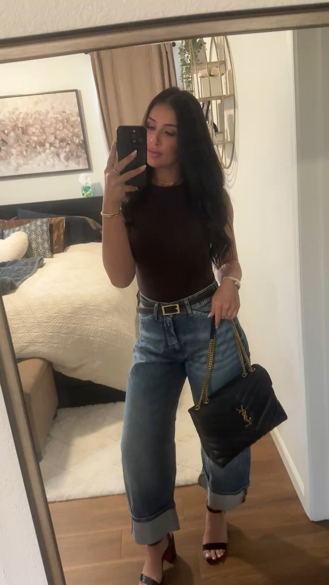 Seasonal transition denim 👖

#LTKSeasonal #LTKgrwm #LTKootd