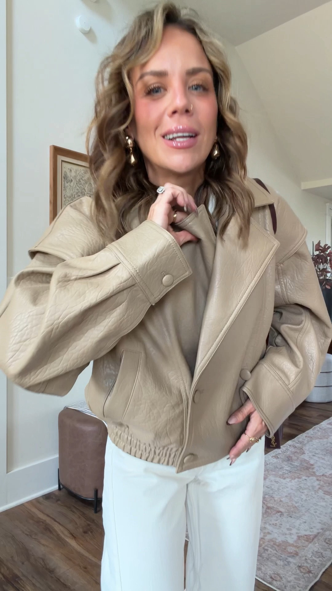 The next viral zara jacket for sure! In xs all around 24 reg Abercrombie jeans

#LTKdayinmylife #LTKootd #LTKgrwm