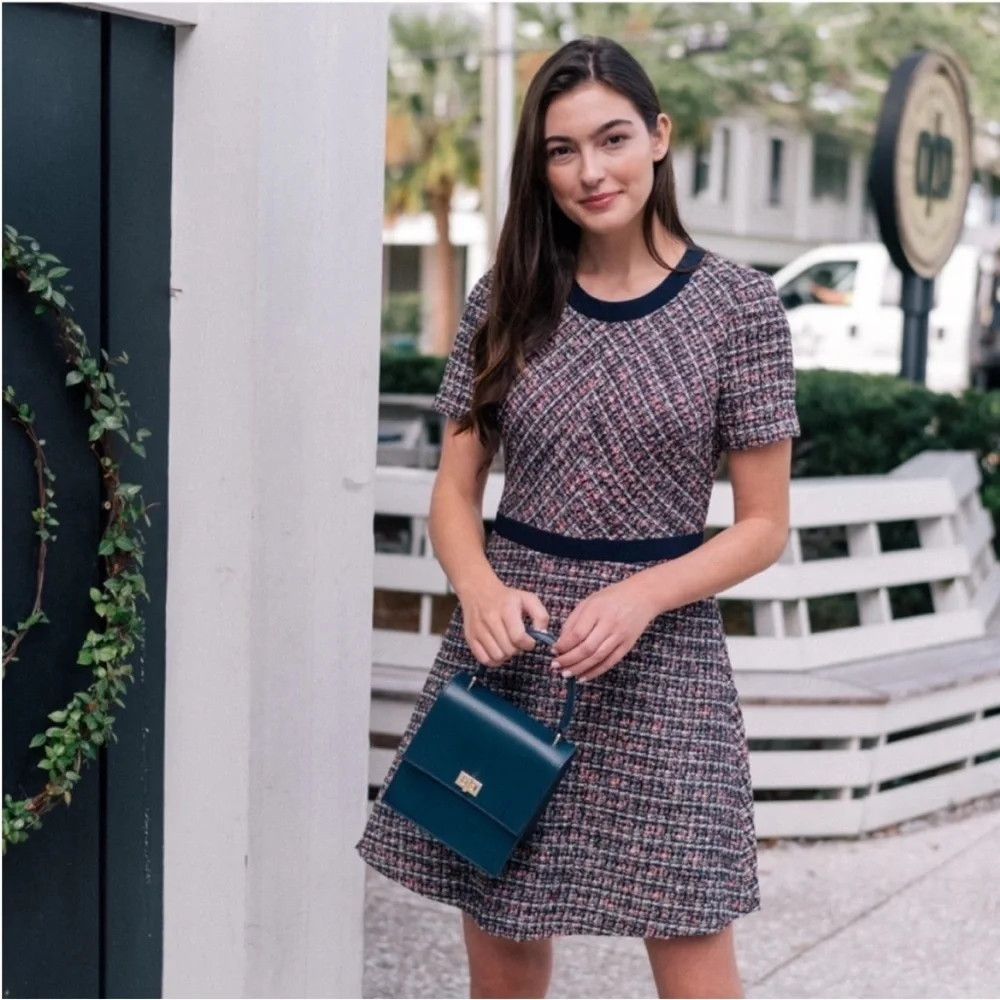 Gal Meets Glam Marley Tweed Boucle Dress Size 4 | Poshmark