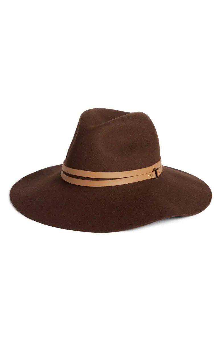Rachell Parcell Floppy Felt Panama Hat | Nordstrom