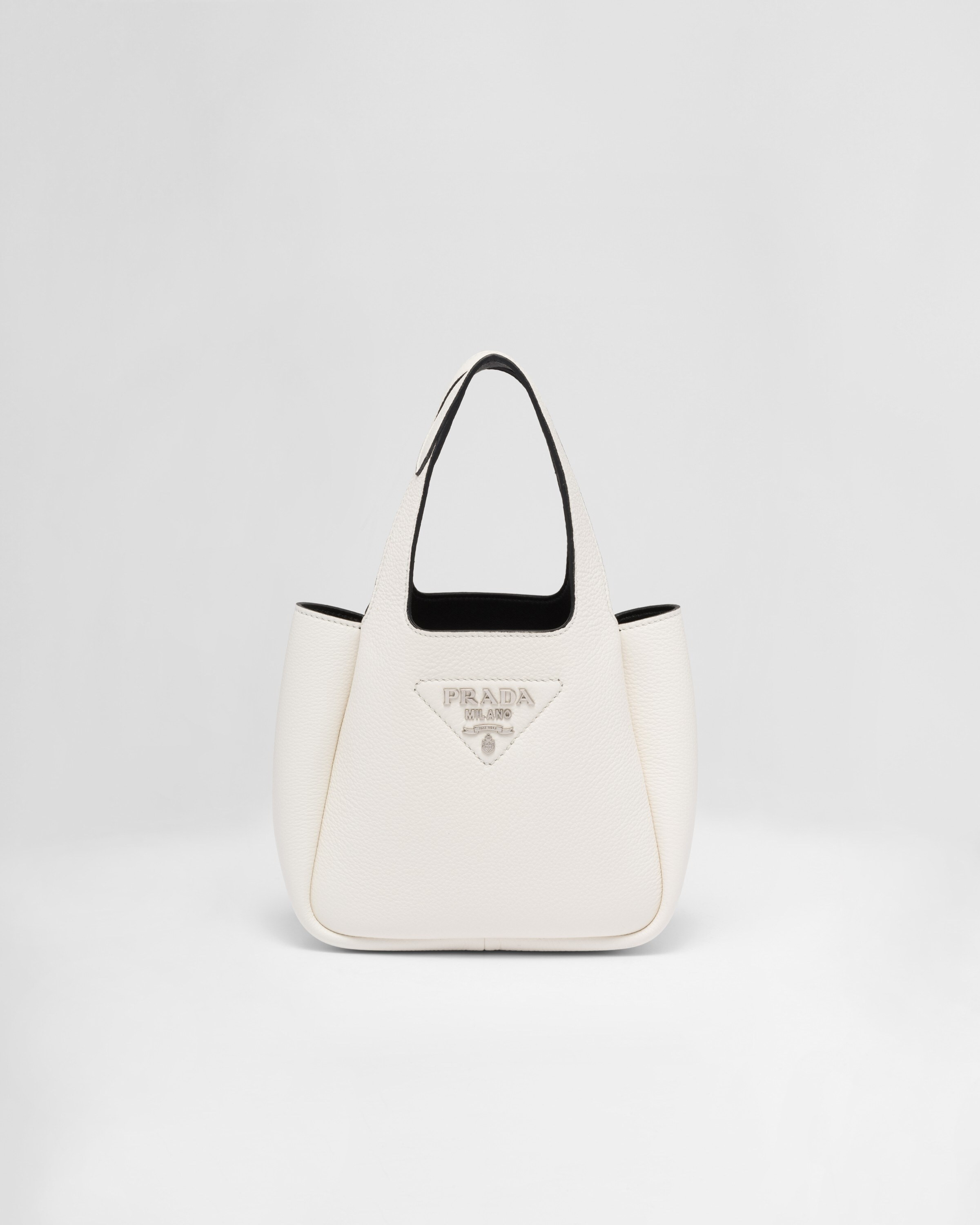Leather mini bag | Prada US
