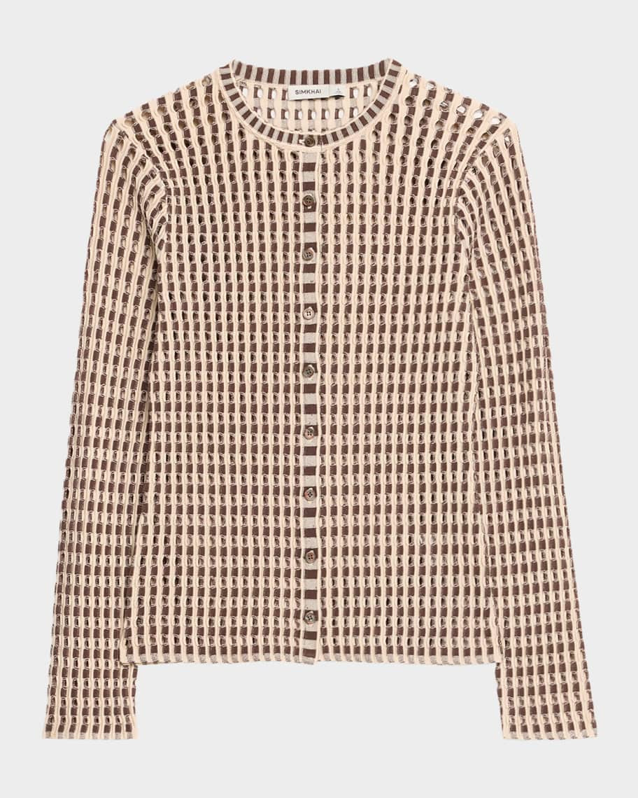 SIMKHAI Gracen Cardigan | Neiman Marcus