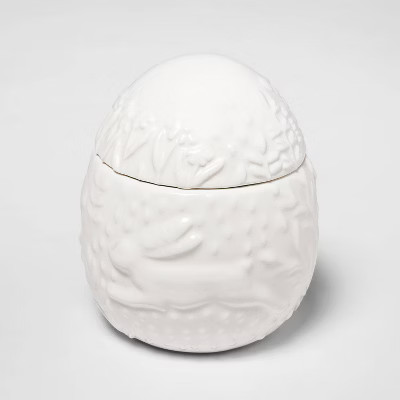 4" Ceramic Easter Egg Figural Candle - Threshold™ | Target