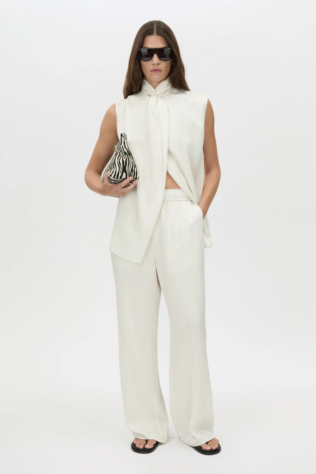 Cameo Relaxed Pant in Cream - CAMILLA AND MARC® C&M | CAMILLA AND MARC (ANZ)