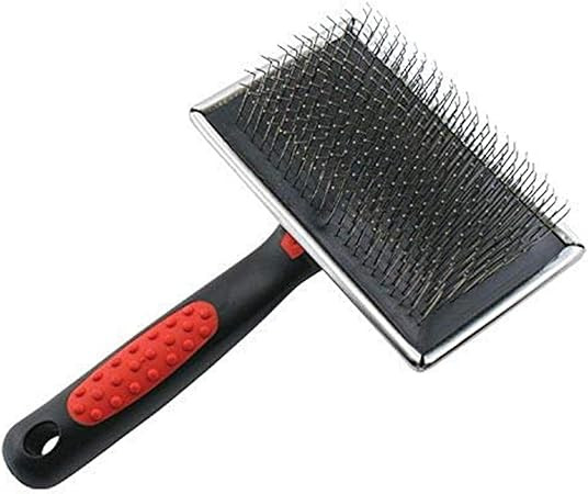 Paw Brothers Stainless Steel Extra Long Hard Pin Slicker Large Brush for Professional Grooming | Amazon (US)