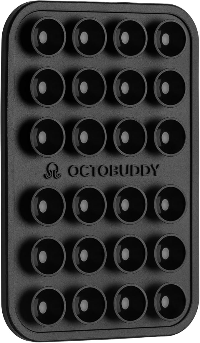 OCTOBUDDY Classic - Silicone Suction Phone Case Adhesive Mount - Hands-Free, Strong Grip Holder f... | Amazon (US)