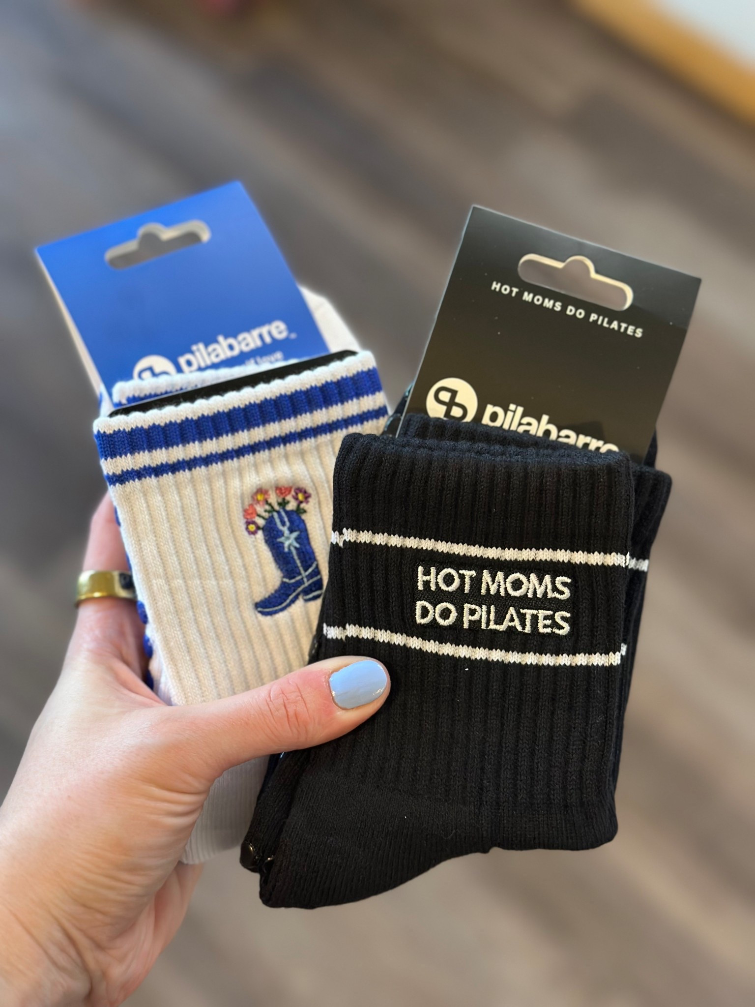the cutest pilates socks for the moms #pilates #moms

#LTKootd #LTKfitnessgoals #LTKActive