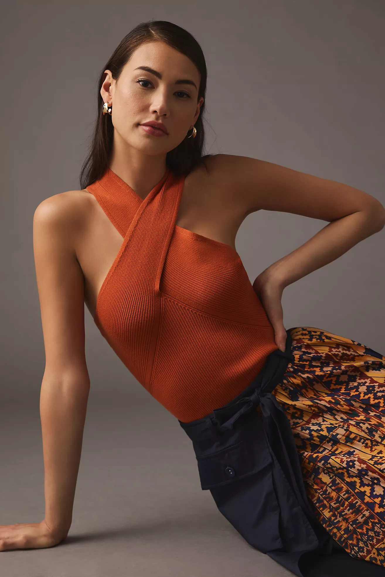 By Anthropologie Crossover Sweater Tank | Anthropologie (US)