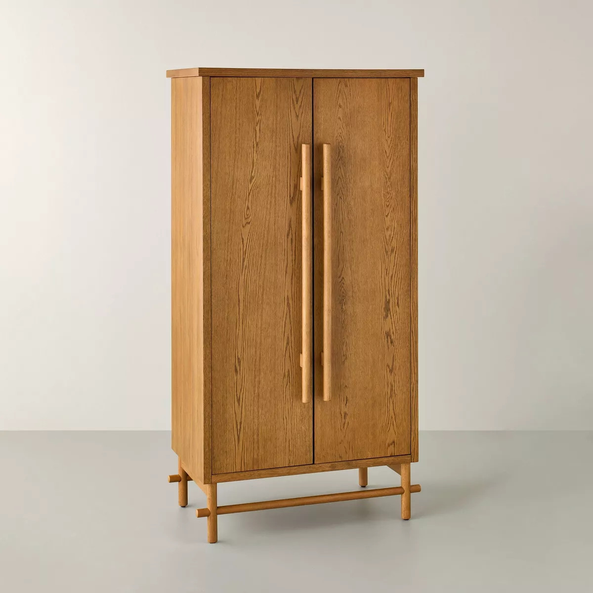 Large Aged Oak Cupboard - Hearth & Hand™ with Magnolia | Target