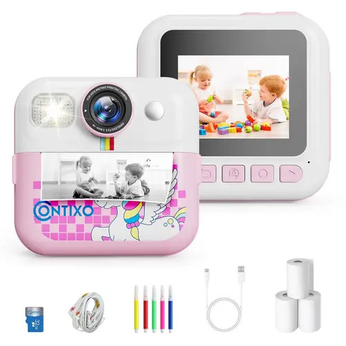 CONTIXO Instant Print Kids Camera in Pink Printed at Nordstrom | Nordstrom