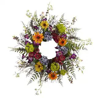 24” Spring Garden Wreath | Michaels | Michaels Stores
