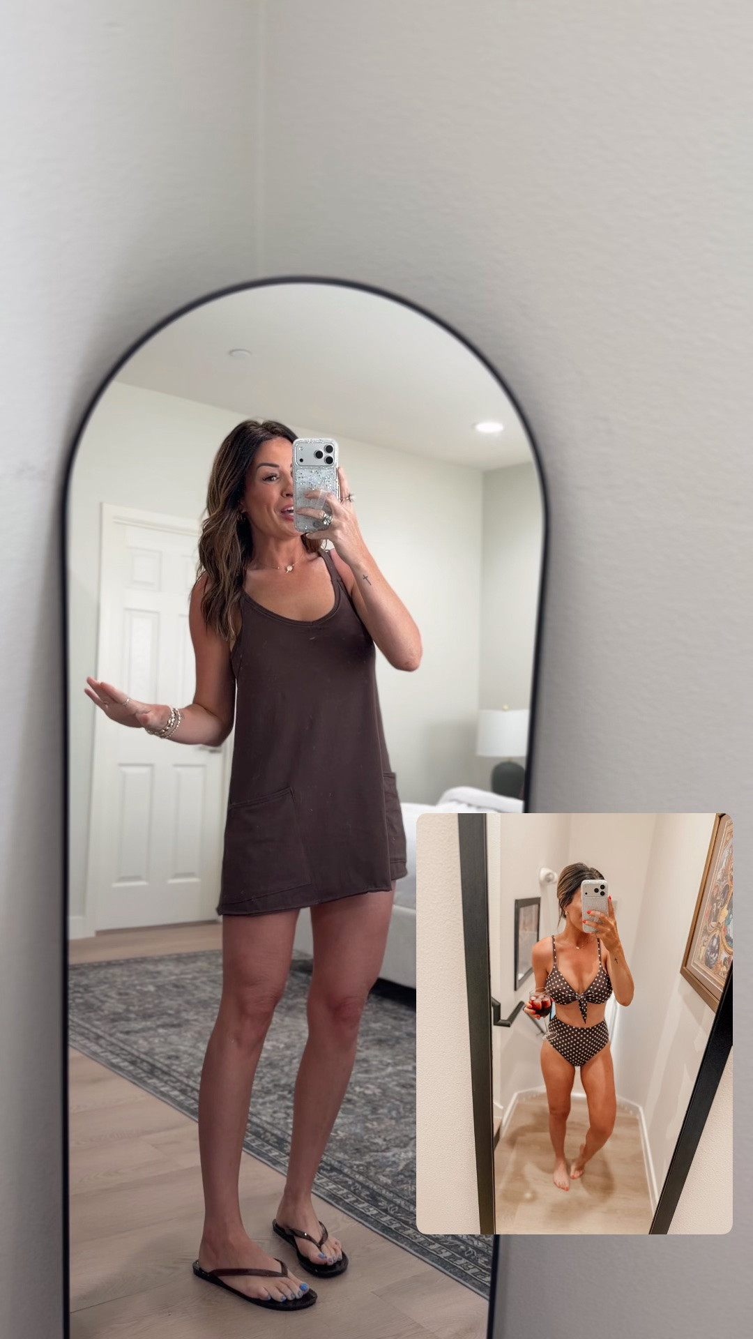 Wearing an XS in this dress and bathing suit!

#LTKgrwm #LTKootd #LTKdayinmylife