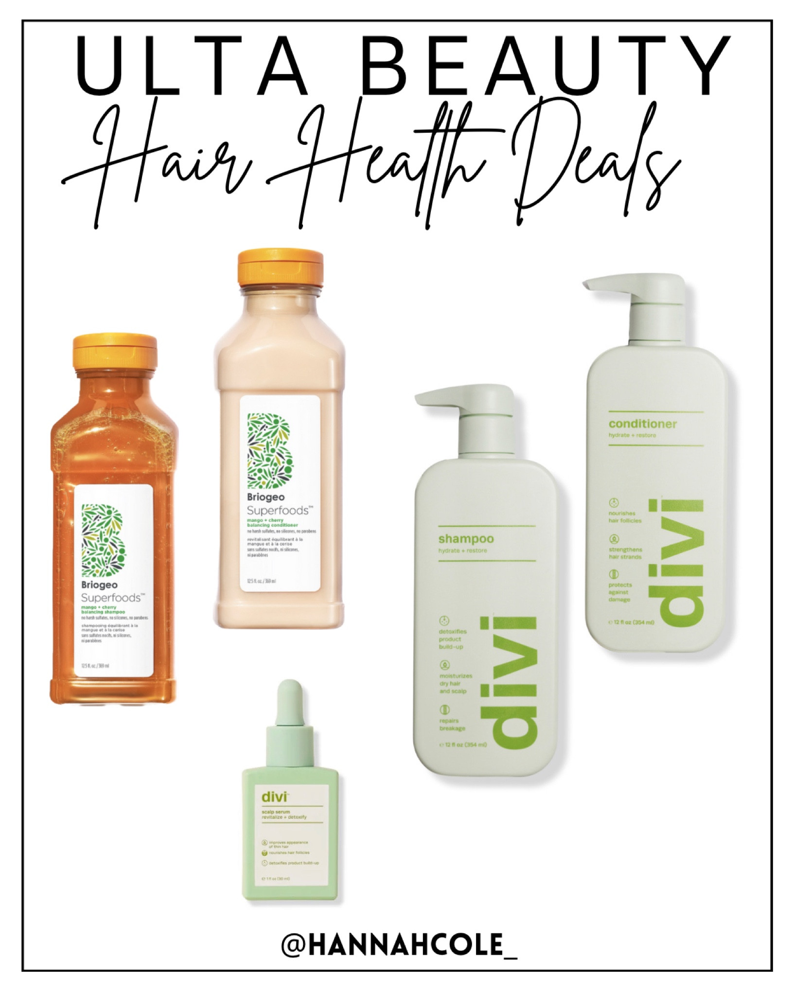 TODAY ONLY -Ulta beauty event 50% off select hair care | divi scalp serum | scalp cleansing shampoo | hair care

#LTKsalealert #LTKbeauty #LTKU