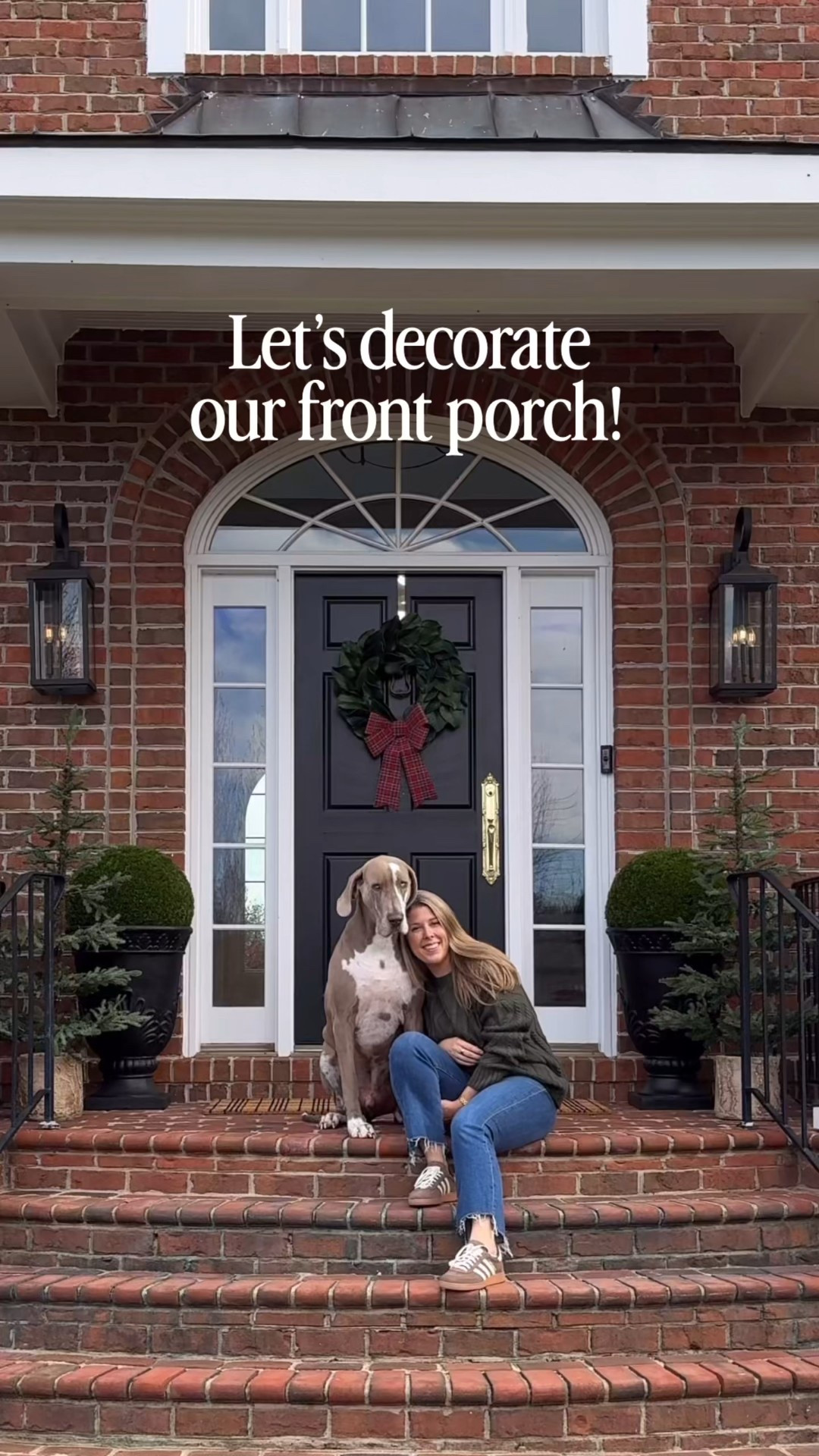 Holiday front porch decor! Winter front porch, Christmas front porchh

#LTKSeasonal #LTKHome #LTKHoliday