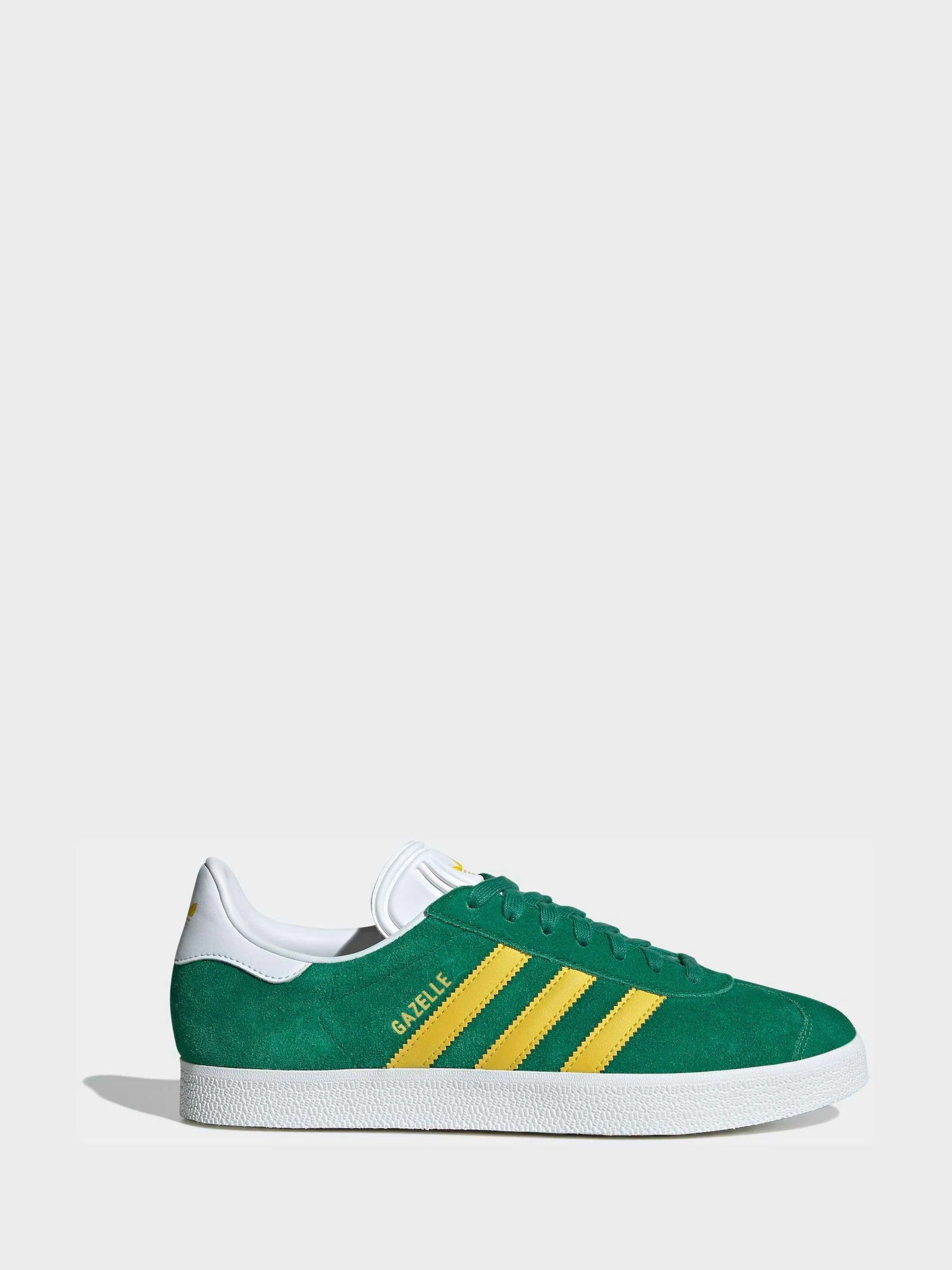 adidas originals adidas Originals Light Green/Yellow Gazelle Trainers | Next US