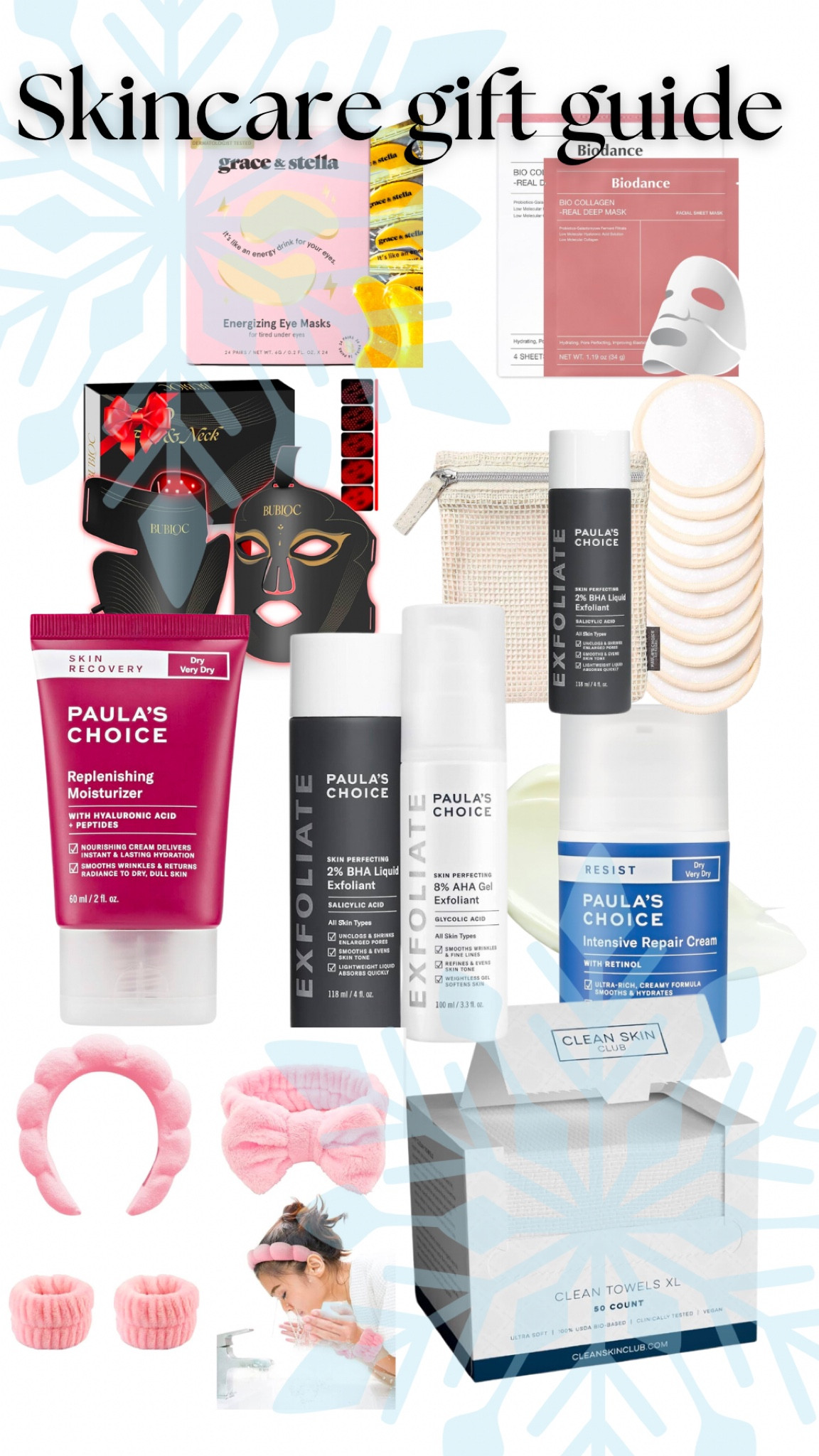 Gift guid for her! All things skincare. 

#LTKHoliday #LTKGiftGuide #LTKOver40