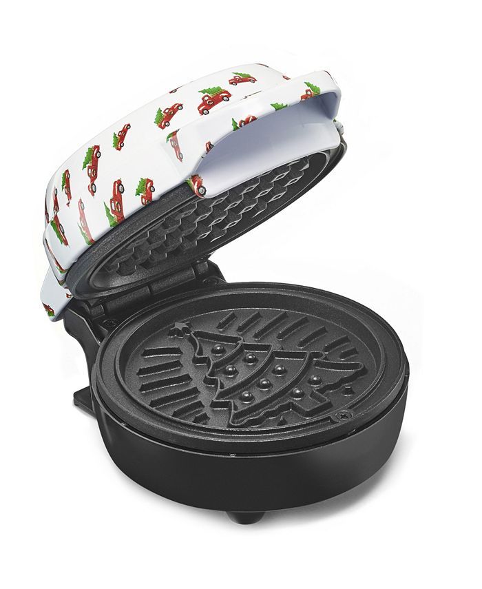 Printed Mini Waffle Maker - White Christmas | Macys (US)