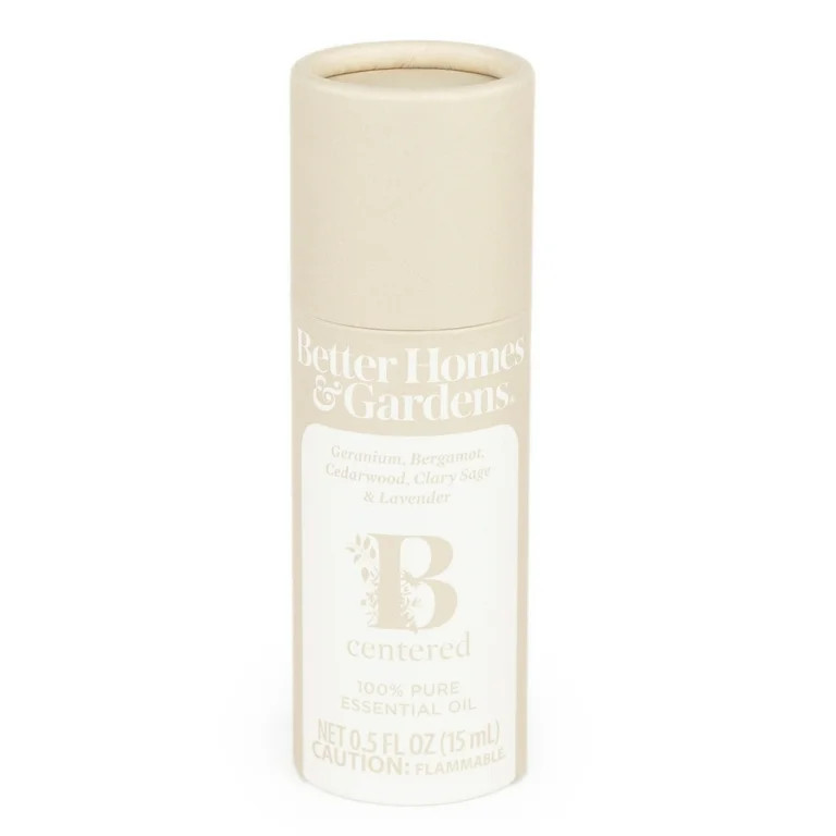 Better Homes & Gardens 100% Pure Essential Oil: B Centered, 15mL | Walmart (US)