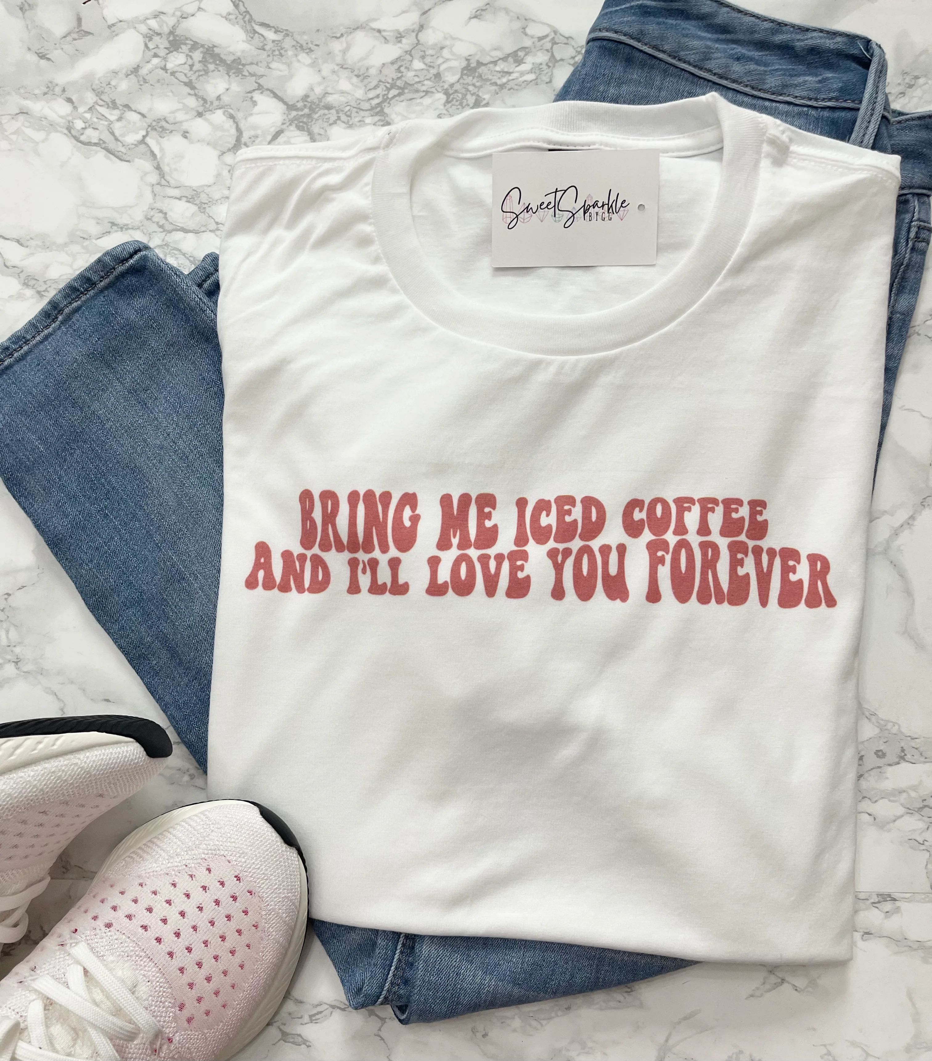 Coffee to-go tee | Sweet Sparkle by GG 