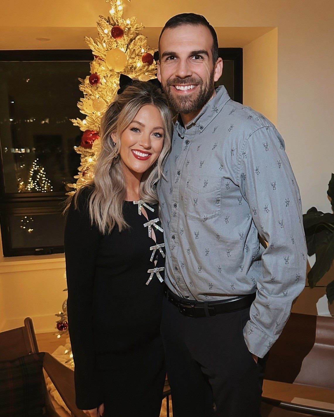 Traded our loungewear for our holiday best! Though, if I'm honest, you’ve never looked better than you do holding our baby 🥺 Watching you step into fatherhood this year has been the most beautiful gift I’ve ever received, far outweighing anything under the tree. I feel so incredibly blessed to have a partner who shares the weight of the long nights with me and the magic of every new milestone with such excitement. You are the true heart of our home, and there’s no one else I’d rather navigate this wild, wonderful life with ❤️XO