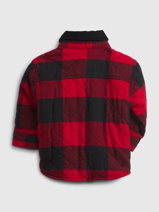 Baby Sherpa Lined Flannel Shirt Jacket | Gap (US)