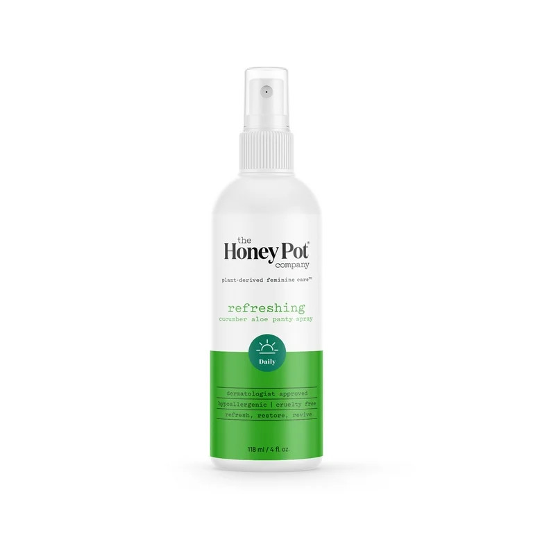 The Honey Pot Company, Refreshing Cucumber Aloe Panty and Body Plant-Derived Deodorant Spray, 4 f... | Walmart (US)
