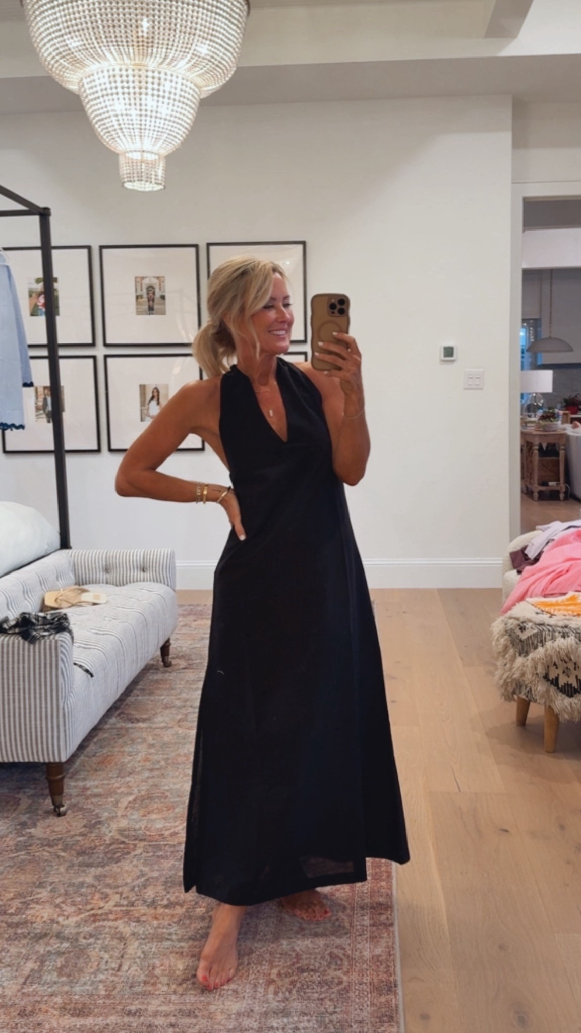 A classic black dress never fails! 

Size: xs

#LTKSeasonal #LTKTravel #LTKootd