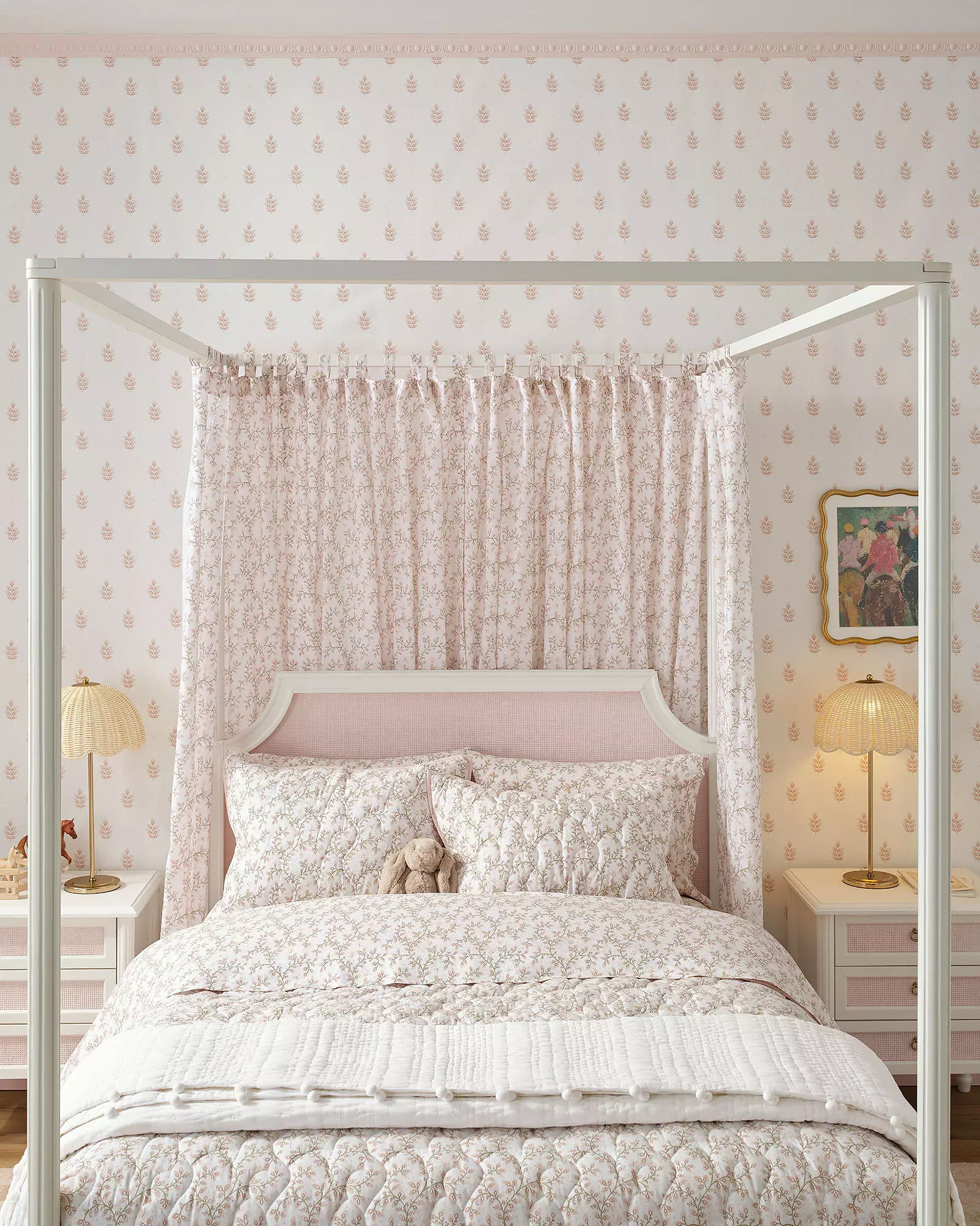 Papillon Percale Quilt | Serena and Lily