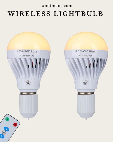 Wireless lightbulb, no battery light!

#LTKunder100 #LTKhome #LTKSeasonal
