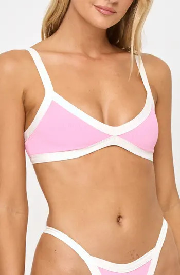 LSPACE Taylor Rib Bikini Top | Nordstrom | Nordstrom
