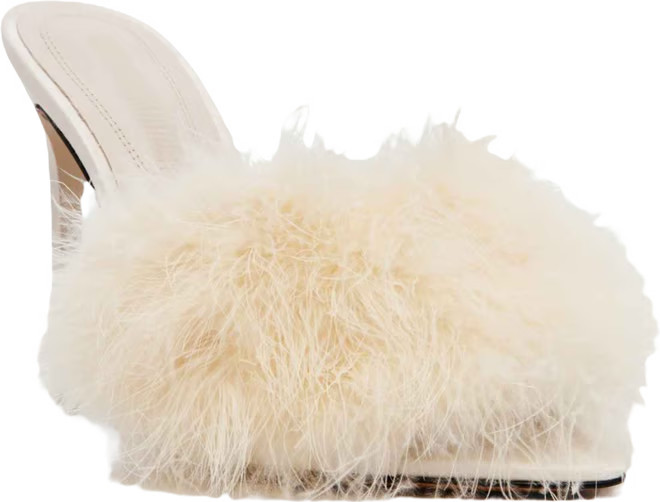 Steve Madden Women's Ashbey Feather Stiletto Dress Mules - Macy's | Macy's