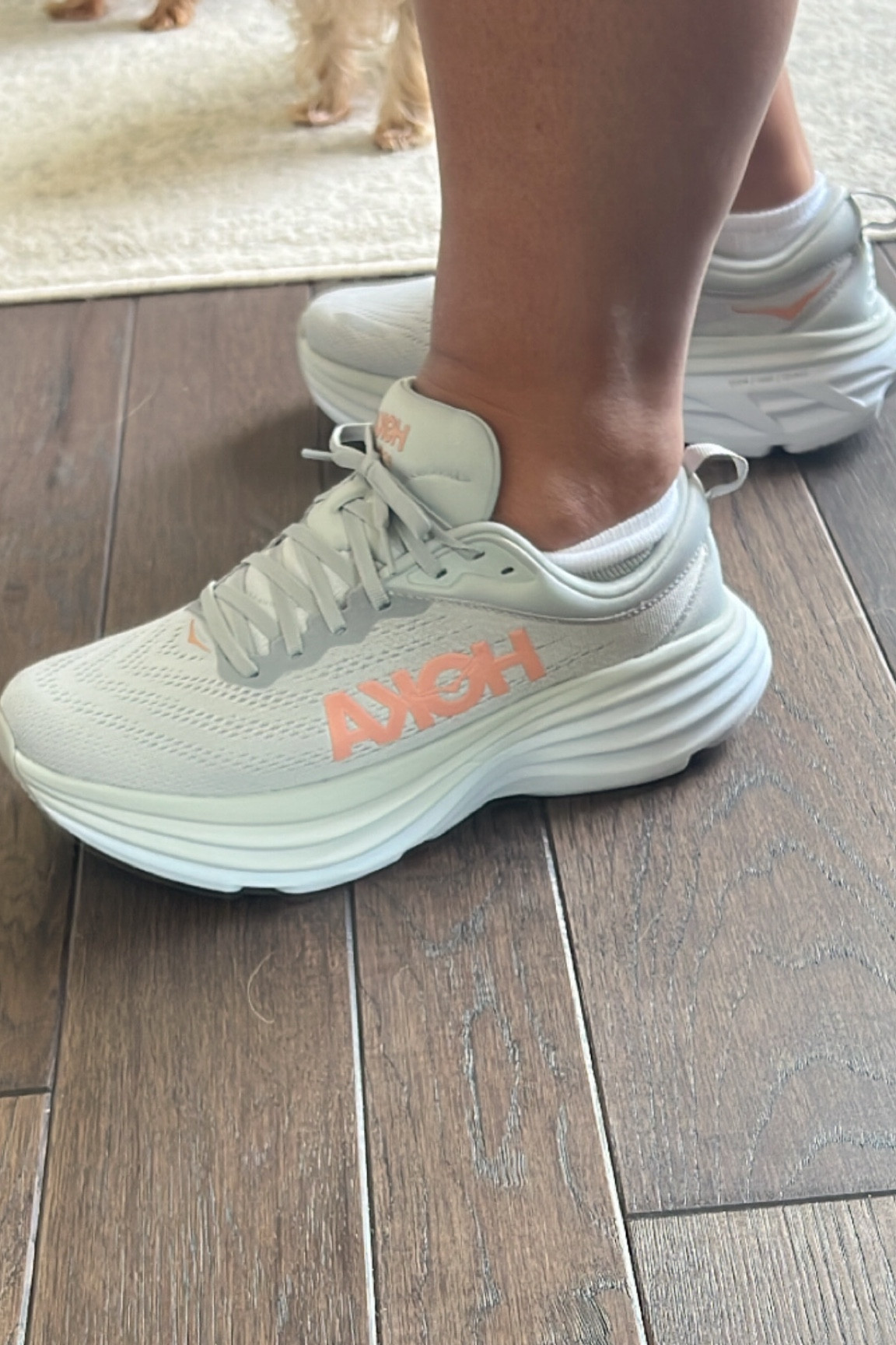 My first pair of Hoka’s! So cute & comfy 🩶

#LTKshoecrush #LTKfit