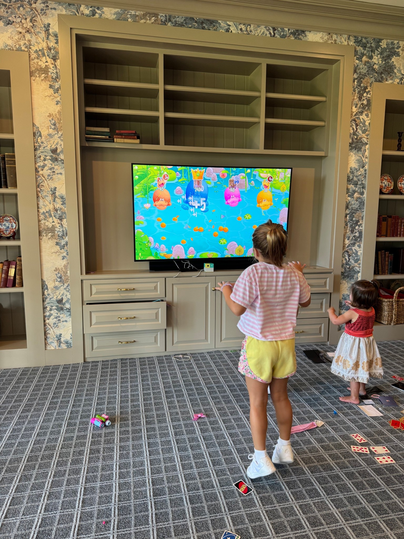 The coolest interactive game for kids! The girls got for their birthday and haven’t stopped playing with it! Get the play pass for more games! 