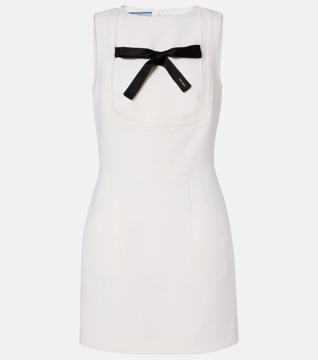 Bow-detail virgin wool minidress | Mytheresa (US/CA)