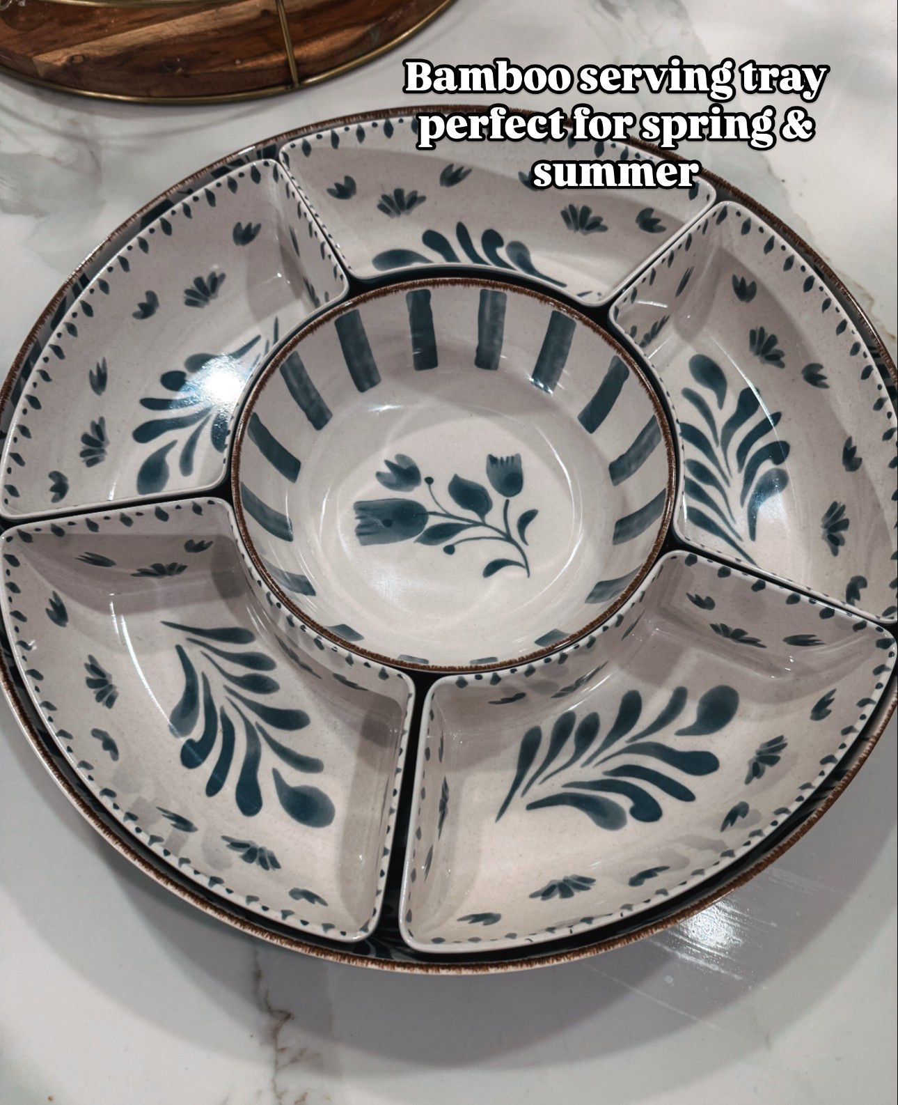 Love this bamboo serving tray from Walmart! Perfect for summer you can take outside and it won’t break! 

#LTKFindsUnder50 #LTKHome #LTKParties