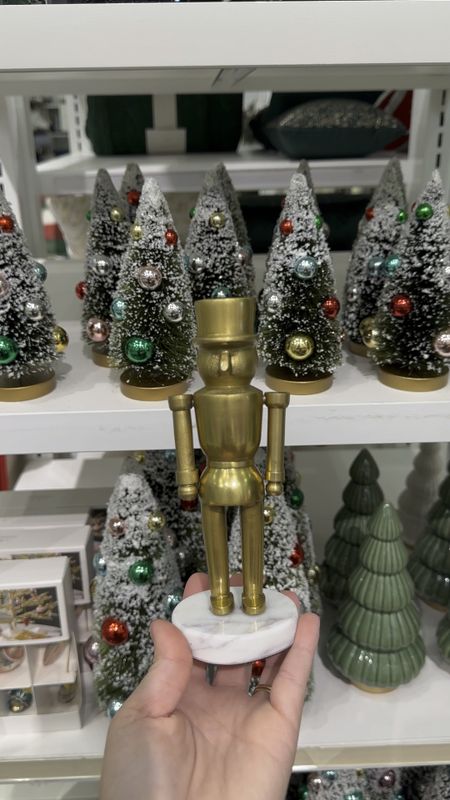 Just ordered this brass and mable nutcracker in the larger size! It’s heavy and so nice. 

#LTKSeasonal #LTKHoliday #LTKhome