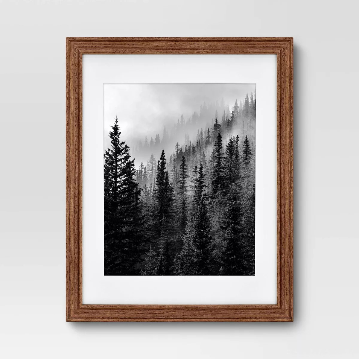 Wood Matted Wall Frame Midtone Woodgrain - Threshold™ | Target