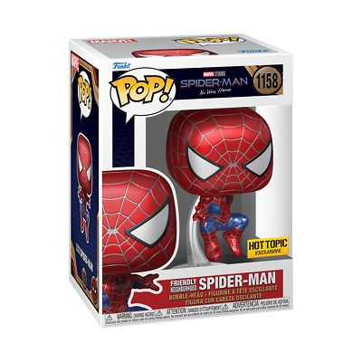 Funko Pop! Vinyl: Marvel - Friendly Neighborhood Spider-Man - Hot Topic (HT)... 889698692328 | eB... | eBay US