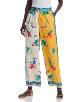 Printed Wide Leg Pants - Exclusive | Bloomingdale's (US)